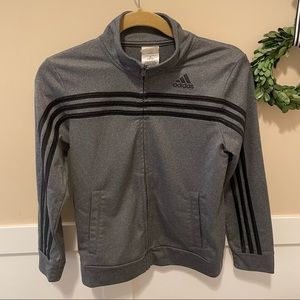 Adidas Three Stripe Jacket - Boys Medium 10/12